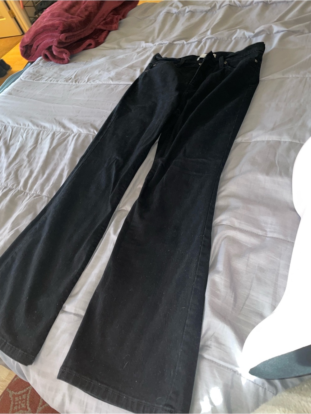 Levi's Black Flare Jeans - High Rise Wide Leg for woman